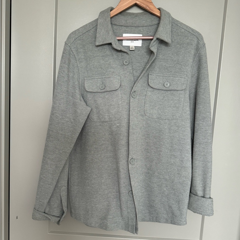 Goodfellow & co gray sweater jacket